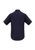 Biz Collection Mens Plain Oasis Short Sleeve Shirt SH3603