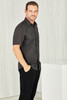 Biz Collection Mens Plain Oasis Short Sleeve Shirt SH3603