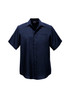 Biz Collection Mens Plain Oasis Short Sleeve Shirt SH3603