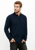 Biz Collection Crew Mens L/S Polo P400ML