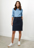 Biz Collection Lawson Ladies Chino Skirt BS022L