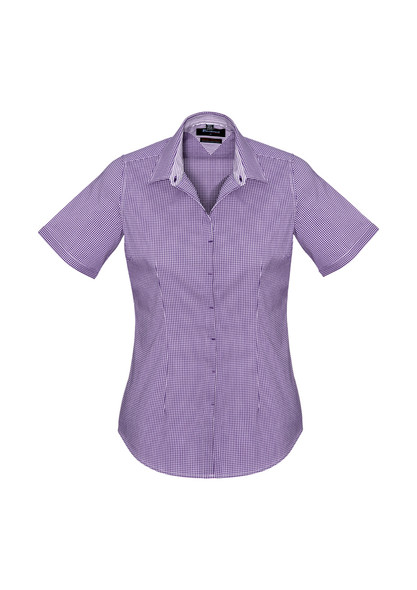 Biz Corporates Womens Newport Short Sleeve Shirt 42512