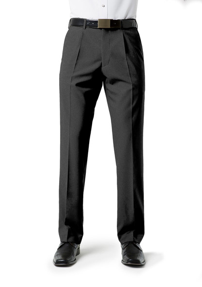 Biz Collection Mens Classic Pleat Front Pant  BS29110