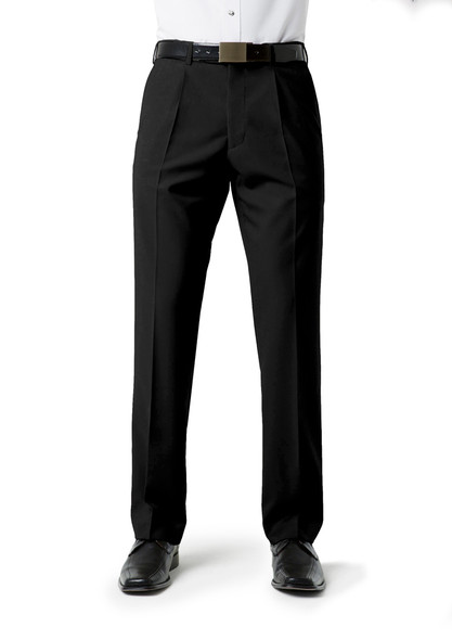 Biz Collection Mens Classic Pleat Front Pant  BS29110