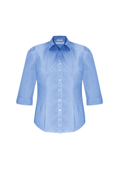Biz Collection Ladies Euro 3/4 Sleeve Shirt  S812LT