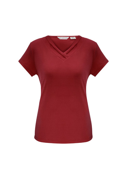 Biz Collection Ladies Lana Short Sleeve Top   K819LS