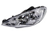 Headlight for Peugeot 206 05/03-09/07 New Left LHS Front Lamp Hatchback 04 05 06 07