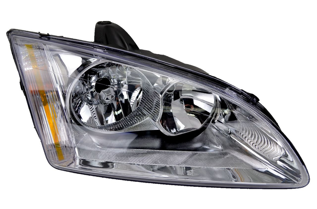 Headlight for Ford Focus LT LS 01/05-04/09 New Right Lamp sedan hatchback Chrome 06 07 08