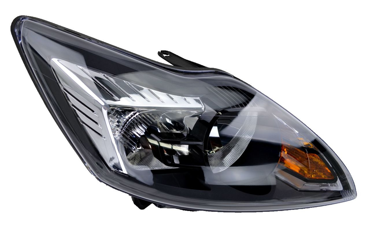 Headlight for Ford Focus LV 03/09-03/11 New Right Front Lamp BLACK Halogen 09 10 11