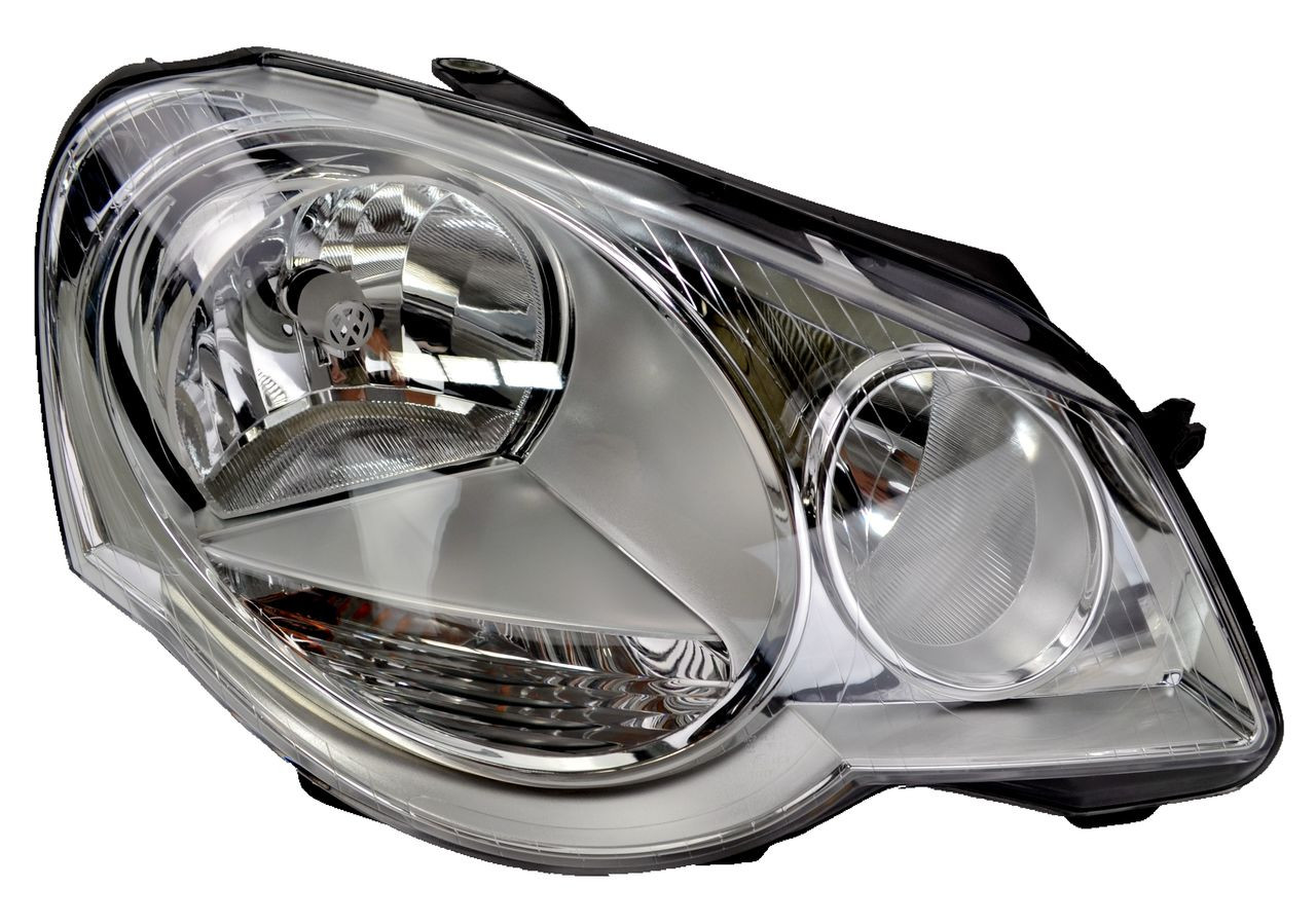 Headlight for Volkswagen VW Polo 10/05-02/10 New Right Front Lamp Chrome 06 07 08 09