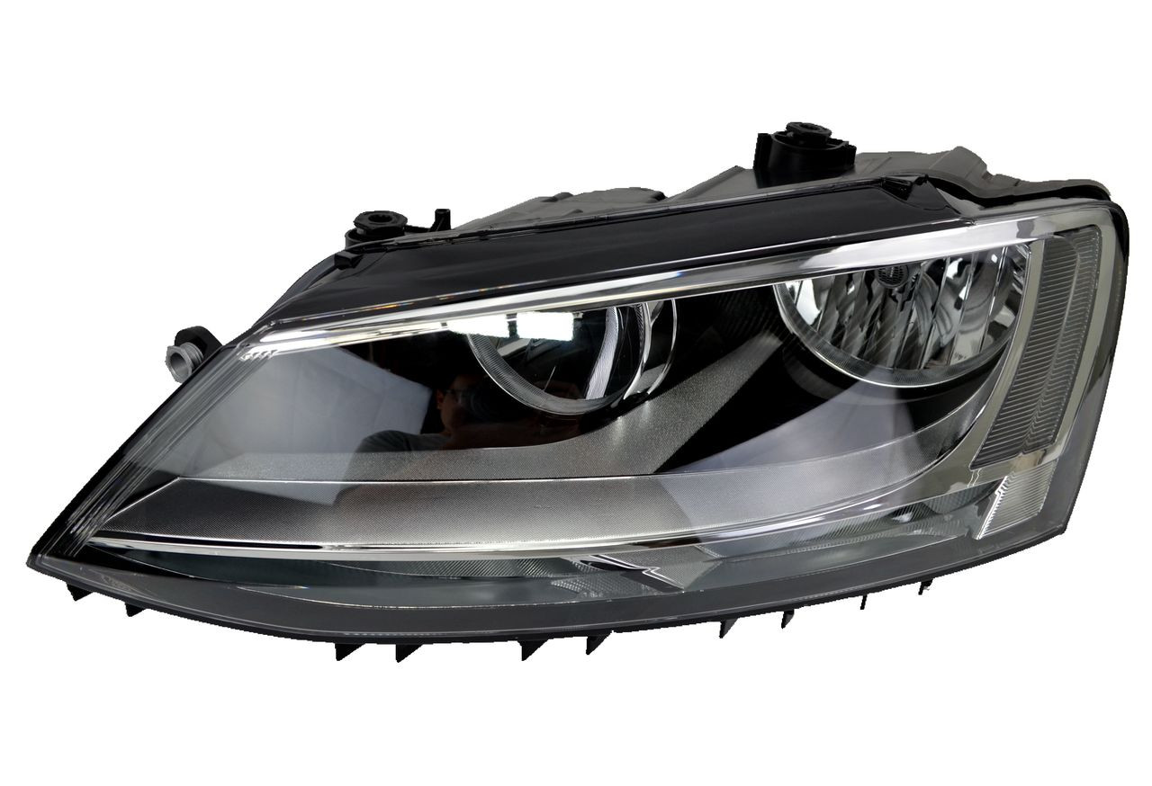 Headlight for Volkswagen VW Jetta 1B 02/11-07/14 New Left Front Lamp Halogen 12 13