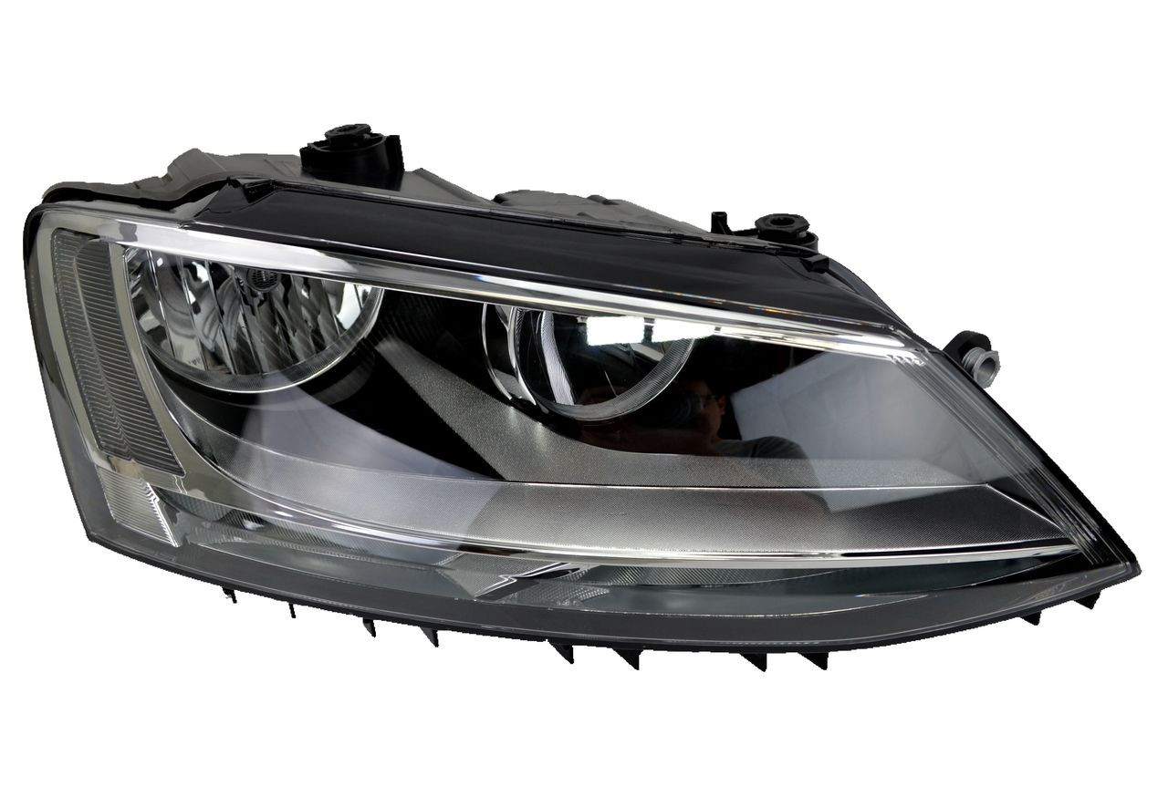 Headlight for Volkswagen VW Jetta 1B 02/11-07/14 New Right Front Lamp Halogen 12 13