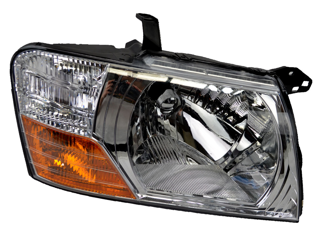 Headlight for Mitsubishi Pajero NP 11/02-10/06 New Right Front Lamp Chrome 03 04 05