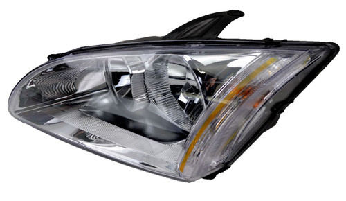 Headlight for Ford Focus LT LS 01/05-04/09 New Left Front Lamp sedan hatchback Chrome 06 07