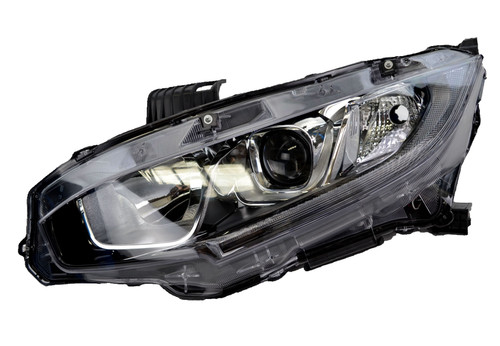 Headlight for Honda Civic FC/FK 16-19 New Left Front Lamp Sedan Hatch Halogen 17 18