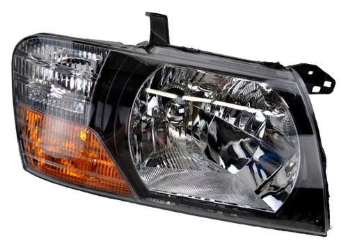 Headlight for Mitsubishi Pajero NM 05/00-10/02 New Right RHS Front Lamp 00 01 Black