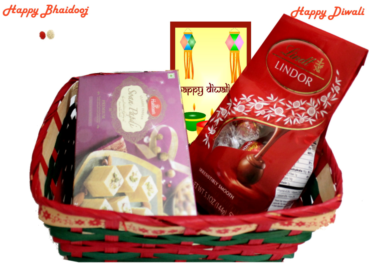 Smashing Rakhi Treat Basket of Love and Happiness to Mangalore, India