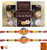 Set of 2 beautiful Ganesha Rakhi with Ferrero Rocher Collection (12pc)