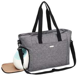 FINDCOZY Breast Pump Bag, Diaper Bag Tote for Working Mom, Compatible