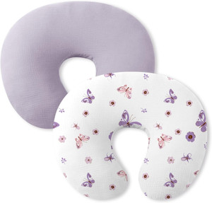 Little Grape Land Nursing Pillow Covers 2 Pack for Baby, Soft 100% Cot