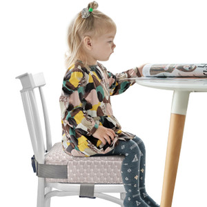 Toddler Booster Seat for Dining Table,4 Inches Washable Double Safer S