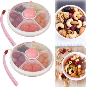 2 PCS Snack Spinner for Kids,Rotating Snack Containers for Kids,Snack