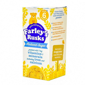 Farleys Rusks 4 Month Reduced Sugar Original 150g X 4 Pack