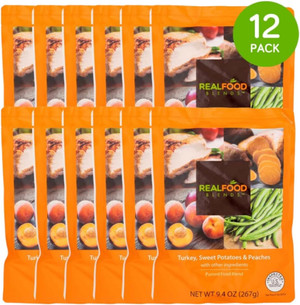 Turkey, Sweet Potatoes & Peaches - Meals for Tube Fed People - 9.4 Oz
