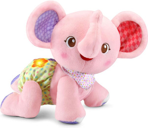 VTech Baby Explore and Crawl Elephant, Pink