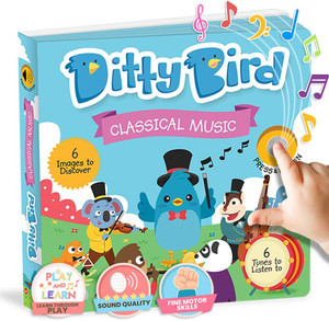 Ditty Bird Musical Books for Toddlers | Fun Classical Music & Nursery