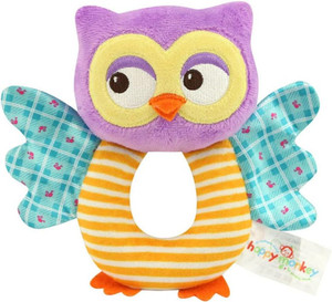 teytoy Owl Soft Rattle Toy for Over 0 Months