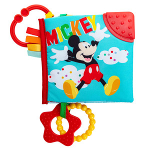 Kids Preferred Disney Baby Mickey Mouse Colorful Crinkle Soft Book wit