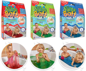 3 x Slime Baff Bundle from Zimpli Kids, Red, Green & Blue, Magically T