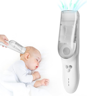 Baby Hair Clippers, Vacuum Hair Clipper for Baby Fine Hair, Baby Hair