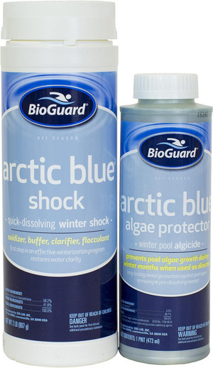 BioGuard Arctic Blue Winter Kit 12K Gallons, Pool Algae Preventative,