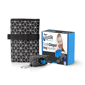Toolik Baby Diaper Changing Pad X-Large Waterproof Mat and Diaper Bag