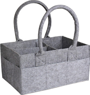 Nubblez Baby Diaper Caddy Organizer Portable Design Durable FELT Mater