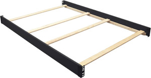 Full Size Conversion Kit Bed Rails for Rowen Crib by Simmons Kids & Delta Children - #0050 (Black Espresso - 907)