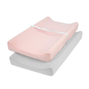 TILLYOU Changing Pad Cover Set in Soft Jersey Material Diaper Changing