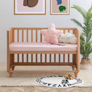 THXSILK Pure Silk Fitted Crib Sheets, Organic Crib Bedding-Ultra Soft, Smooth, 100% Top Grade Mulberry Silk, 28" x 52" x