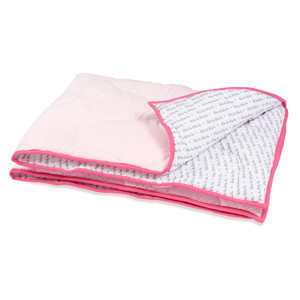 baby deedee All in One Play Blanket and Baby and Toddler Quilt, Sweet Pink (717)