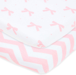 Bedside Sleeper Bassinet Sheets  Compatible with Milliard Side Sleeper  Fits 21 x 36 Mattress without Bunching  Snugg