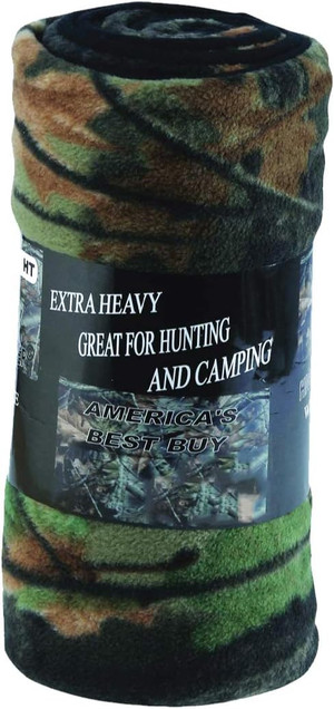 Ultra Soft Coral Fleece Camo Throw Blanket | Cozy, Plush Baby Blanket for Kids | Camo Prints | Washable | Wide Size for