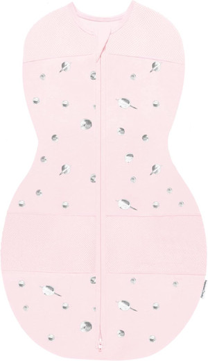 Happiest Baby Sleepea 5-Second Swaddle - 100% Organic Cotton Baby Swaddle Blanket - Doctor Designed Promotes Healthy Hip