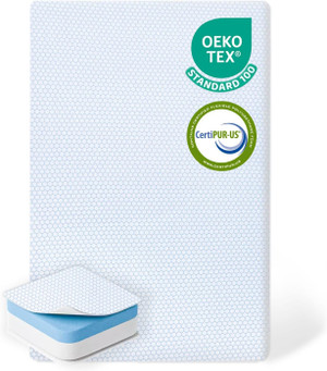 Pack and Play Mattress,38x26 Dual-Sided Soft & Firm Memory Foam Pack N Play Mattresses Pad,Portable Mini Crib Mattress f