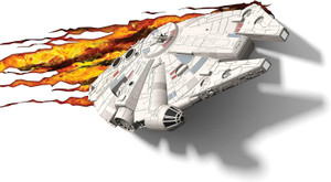 3DLightFX Star Wars Millennium Falcon 3D Deco Light