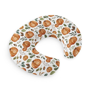 HawSkgFub Fall Autumn Pumpkin Leaf Nursing Pillow Cover for Baby Boys