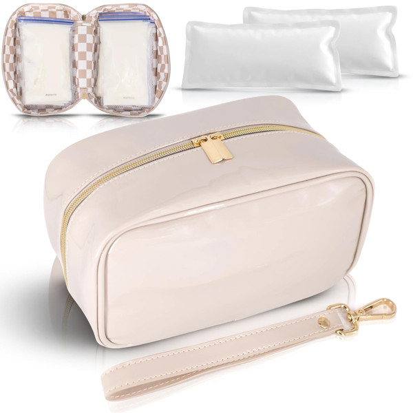 Breast Milk Cooler Travel Bag - Waterproof Breastmilk Storage Bag Cool