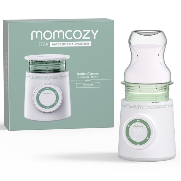 Momcozy Portable Bottle Warmer for Travel, Double Leak-Proof Travel Bo