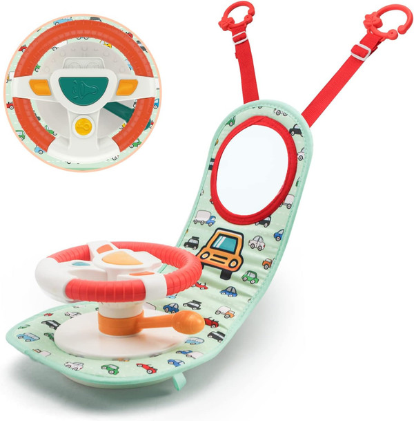 Happytime Musical Car Wheel Baby Toys, in-Car Wheel Musical Activity P